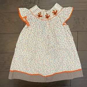 Smocked Turkey Dress